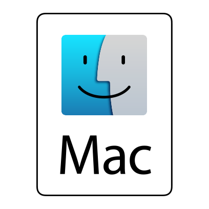 LUCI works on Mac OS logo.